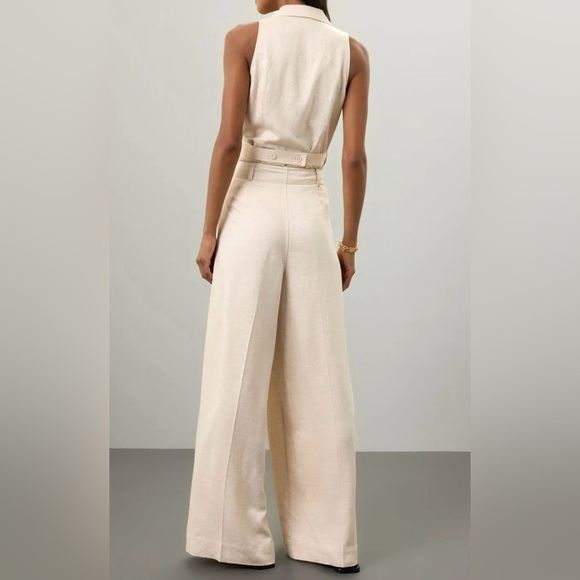 CeCe Pleated Wide Leg Trousers  Size 6 - Picture 7 of 8